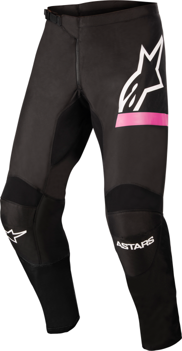 Alpinestars Stella Fluid Chaser Pant Black/Pink Fluo Sz 30 (3752422-1390-30)