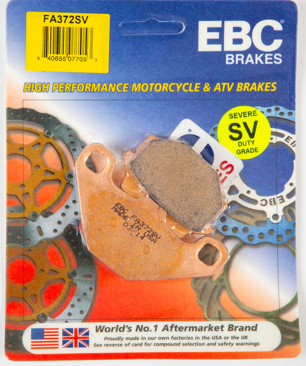 EBC Brakes FA372SV Disc Brake Pad Set