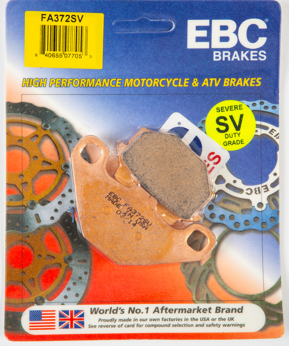 EBC Brakes FA372SV Disc Brake Pad Set