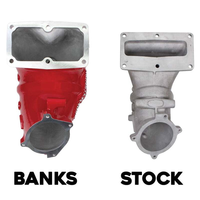 Banks Power 13-18 Ram 6.7L Diesel Monster-Ram Intake System Gen-2 w/Fuel Line Red w/Heater System 42798-PC