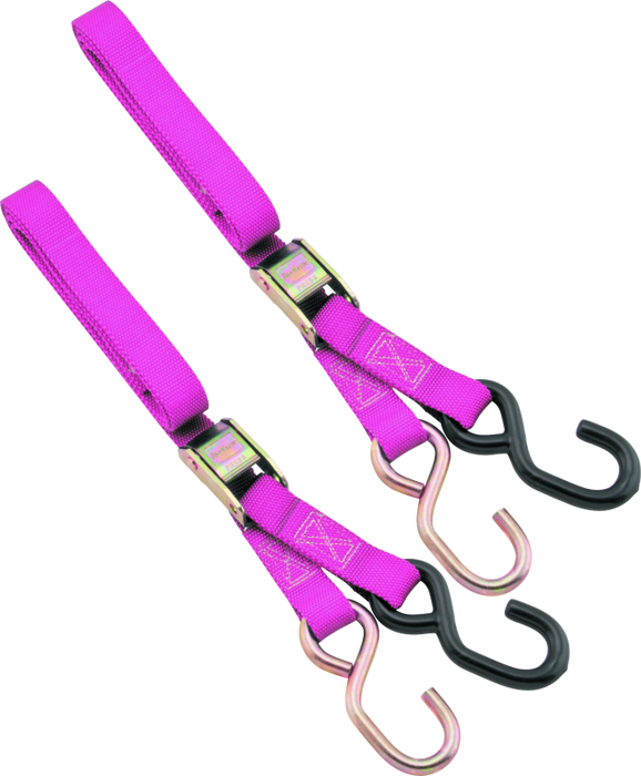 BikeMaster 1in Tiedown Pink 100503