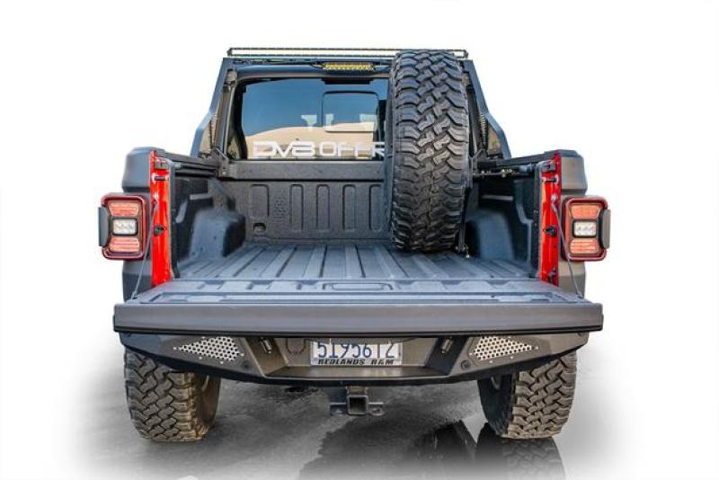 Dv8 Offroad Spare Tire Carrier Tcgl-0220+ Jeep Jt Stand Up Spare Tire Mount TCGL-02