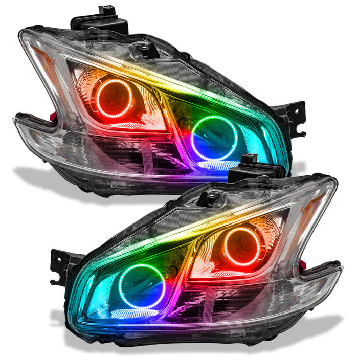 Oracle 09-13 Compatible with Nissan Maxima SMD HL (Non-HID)-Chrome ColorSHIFT SEE WARRANTY 7177-330