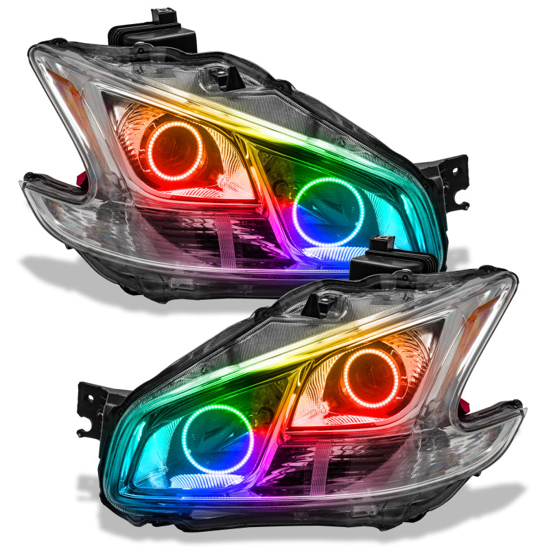 Oracle 09-13 Compatible with Nissan Maxima SMD HL (Non-HID)-Chrome ColorSHIFT w/o Controller SEE WARRANTY 7177-334