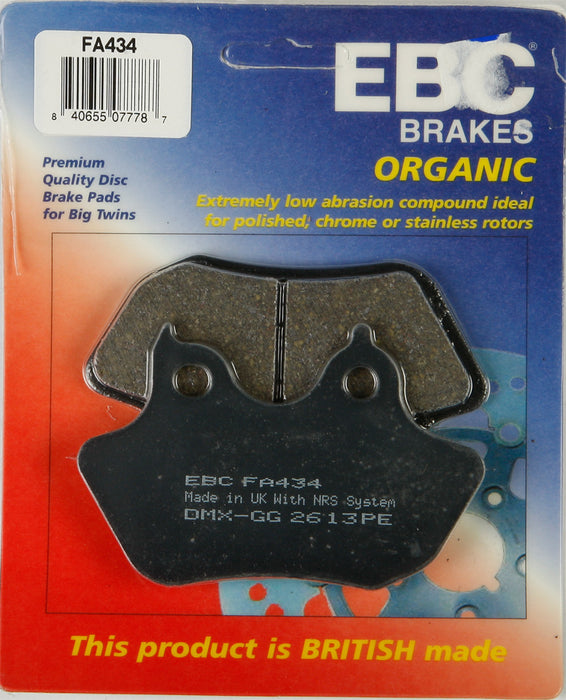 EBC Brakes FA434 Disc Brake Pad Set