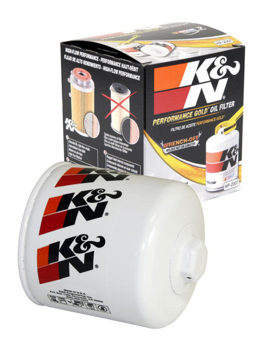 K&N Premium Oil Filter: Protects Your Engine: Compatible With Select Chevrolet/Jeep/Eagle/Ford Vehicle Models (See Product Description For Full List Of Compatible Vehicles), Hp-2007 HP-2007