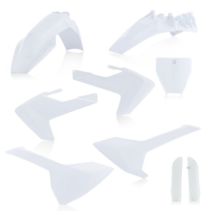 Acerbis 2686466811 Full Plastic Kit White