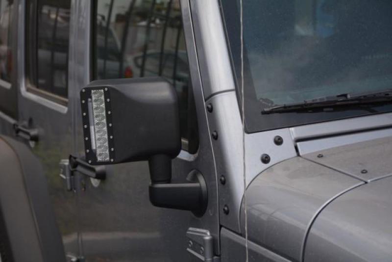 Dv8 Offroad Bcme27w3w Led Mirror Covers Fits 07 18 Fits/For Wrangler (Jk) Fits select: 2015-2018 JEEP WRANGLER UNLIMITED, 2012-2014 JEEP WRANGLER