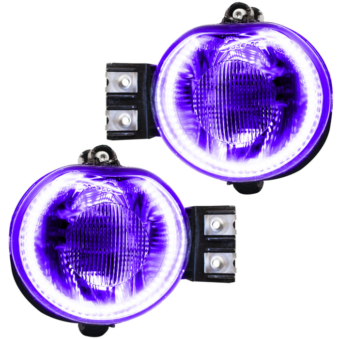 Oracle Lighting 02-05 Compatible with Dodge Ram Pre-Assembled LED Halo Fog Lights -UV/Purple SEE WARRANTY 7031-007