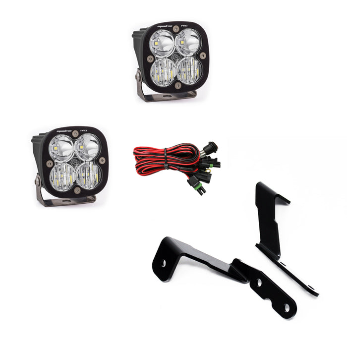 Baja Designs 2007-2013 GM Silverado/Sierra Squadron Pro Lights A-Pillar Kit 447576