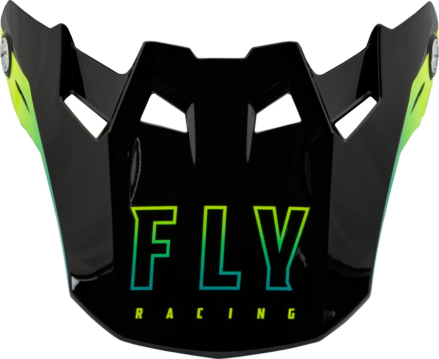 Fly Racing 73-47130M Formula Cc Centrum Visor Black/Blue/Hi-Vis Md/Lg