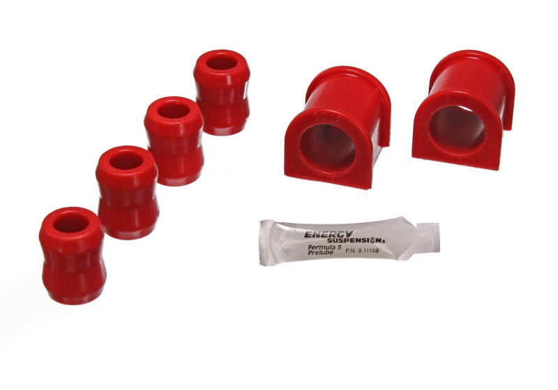 Energy Suspension 87-96 compatible with Jeep Wrangler YJ Red Frt 1-1/8in Sway Bar Bushing Set w/End Link Bushings 2.5107R