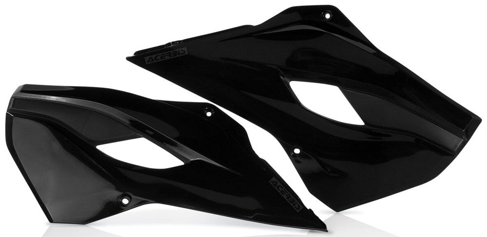 Acerbis Radiator Shroud Set (Black) for 14-15 Husqvarna FC450HQ