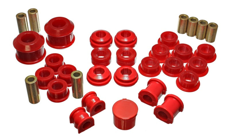 Energy Suspension 16.18111R Polyurethane Master Bushing Kit Red Fits select: 2002-2004 ACURA RSX