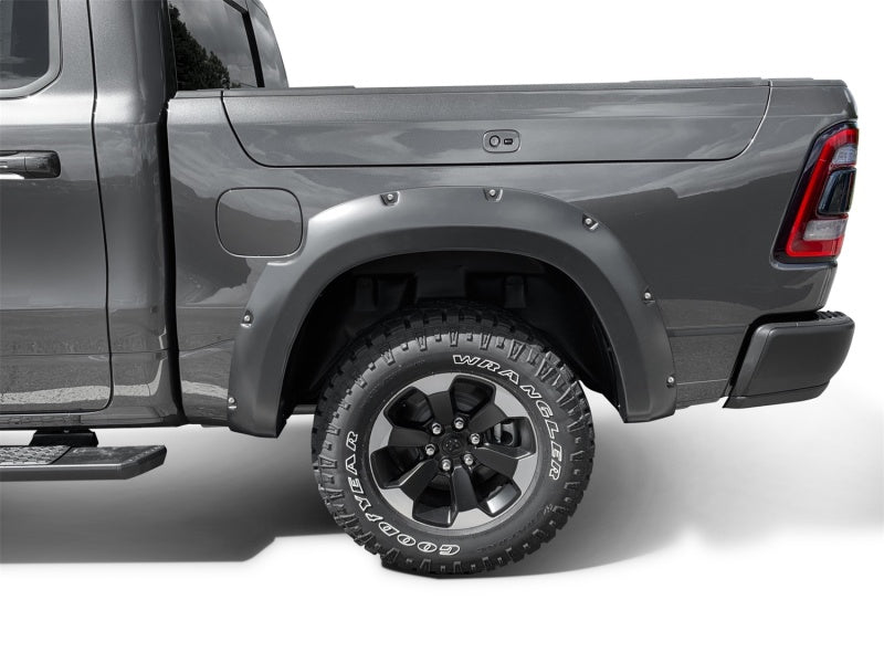 Bushwacker 19-22 Compatible with Dodge Ram 1500 Pocket Style Rear Flares 2pc Black 50054-02