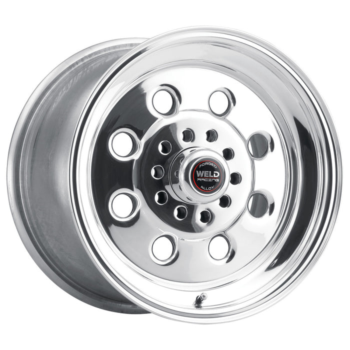 Weld Draglite 15x10 / 4x108 & 4x4.5 BP / 5.5in. BS Polished Wheel Non-Beadlock 90-510040