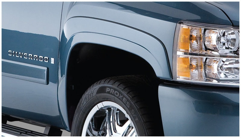 Bushwacker Front & Rear Black Oe Style Fender Flares For Silverado 40923-02