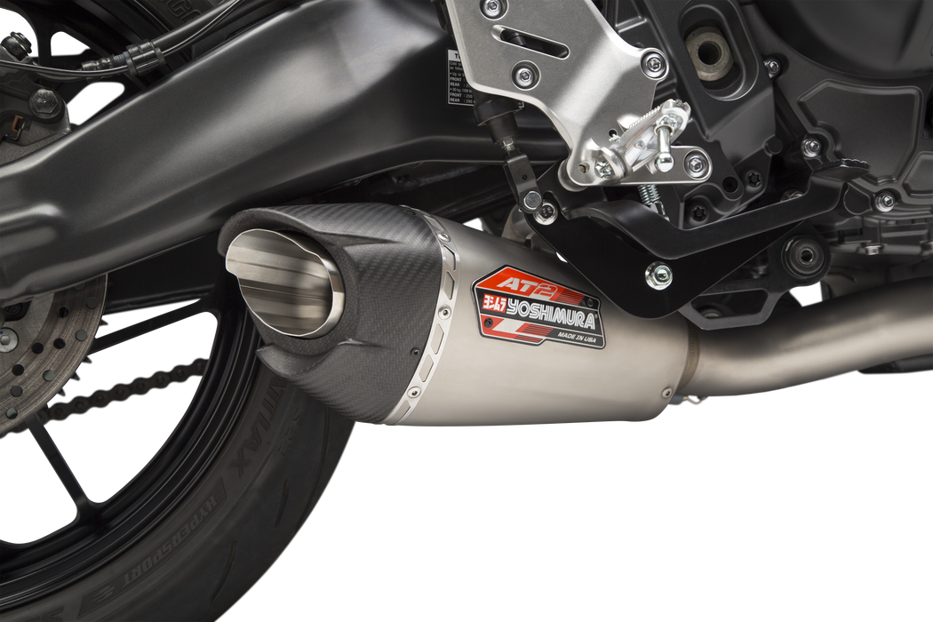 Yoshimura Exhaust Race At2 Full System Ss/Ss/Cf Yam 13992AP521