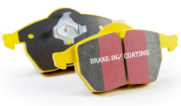 EBC Racing 12-19 Fits BMW 3-Series (F30/F31/F34) Apollo-4 Caliper Yellowstuff Racing Brake Pad DP4002/2SS