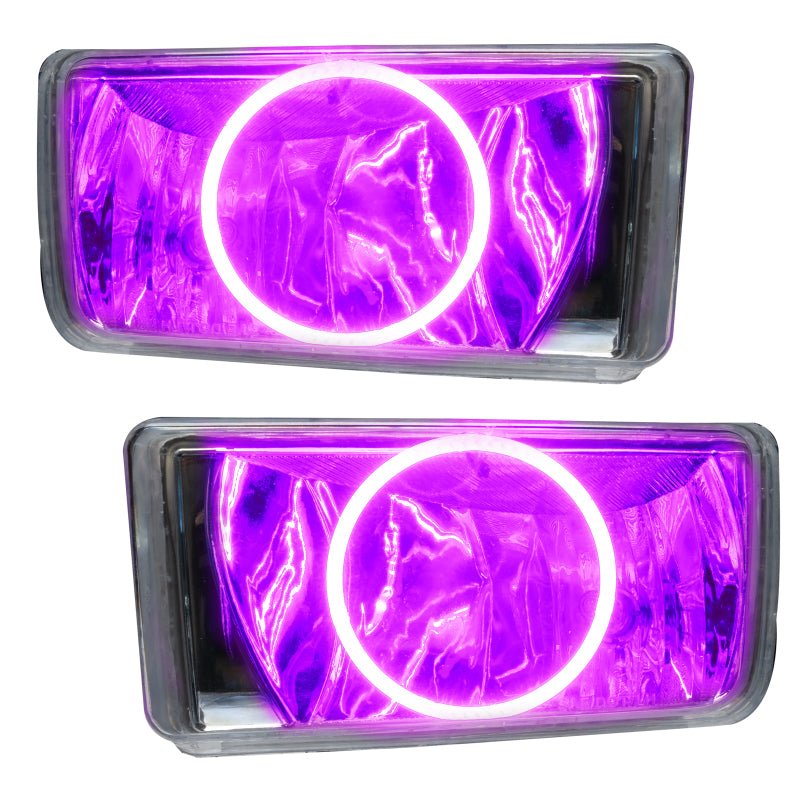 Oracle Lighting 07-15 Chevrolet Silverado re-Assembled LED Halo Fog Lights -Pink 8112-009