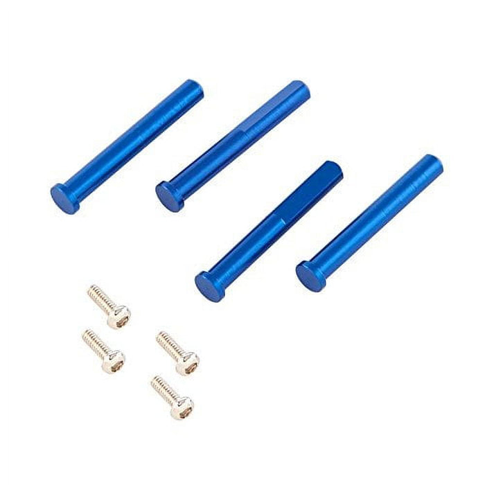 Traxxas 6633X - Main Shaft/1.6x5mm Screws Blue-Anodized Alias (4)
