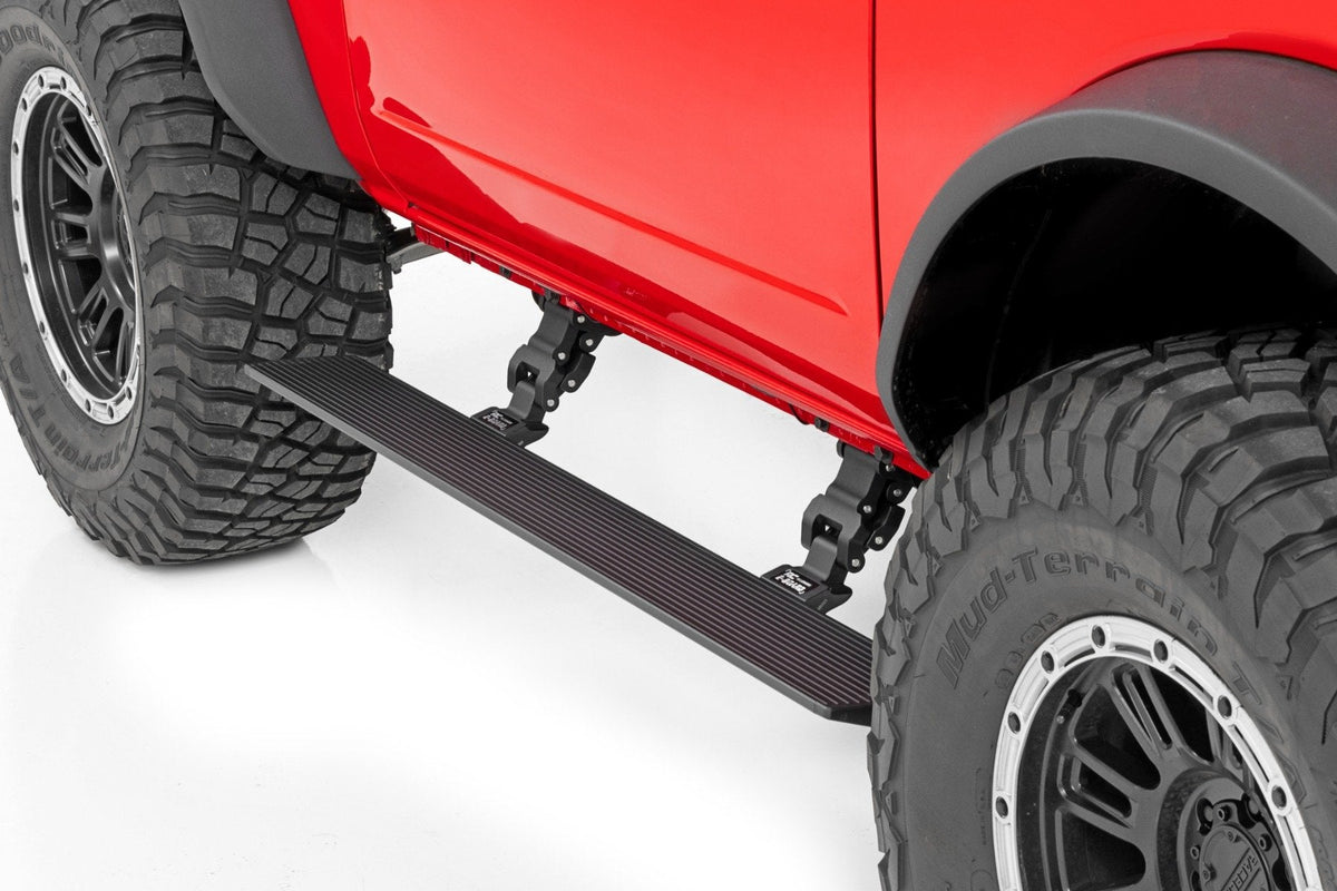 Rough Country Power Running Boards Lighted 2 Door Fits Ford Bronco (2 Door) (21-23) PSR51230