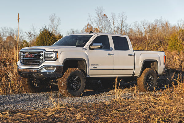 Rough Country 7 Inch Stamped Steel Lca Lift Kit Forged Uca Bracket Vertex/V2 Shks Fits Chevy/GMC 1500 (16-18) 11657