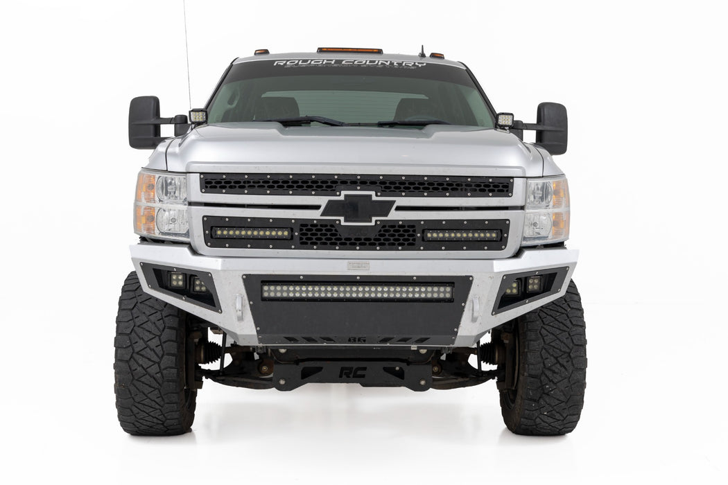 Rough Country Led Light Ditch Mount 2Andquot; Black Pair Flood Chevy 1500 (2007-2013) 71059