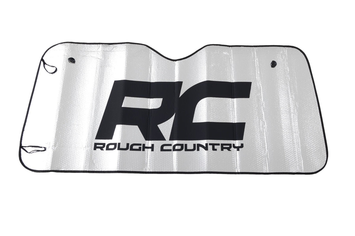 Rough Country Universal Fits Jeep Reflective Sun Shade Foldable 84103