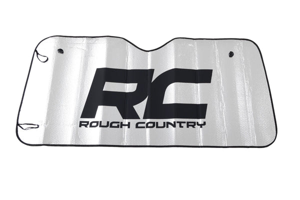 Rough Country Universal Fits Jeep Reflective Sun Shade Foldable 84103