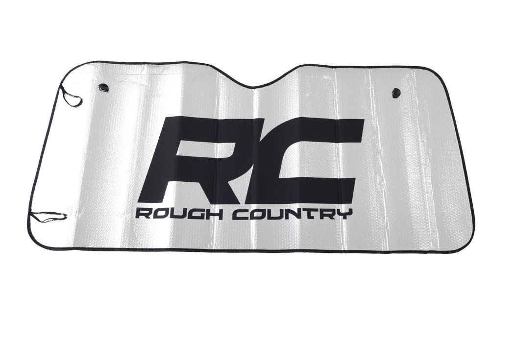 Rough Country Universal compatible with Jeep Reflective Sun Shade Foldable 84103