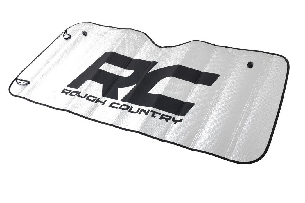 Rough Country Universal compatible with Jeep Reflective Sun Shade Foldable 84103