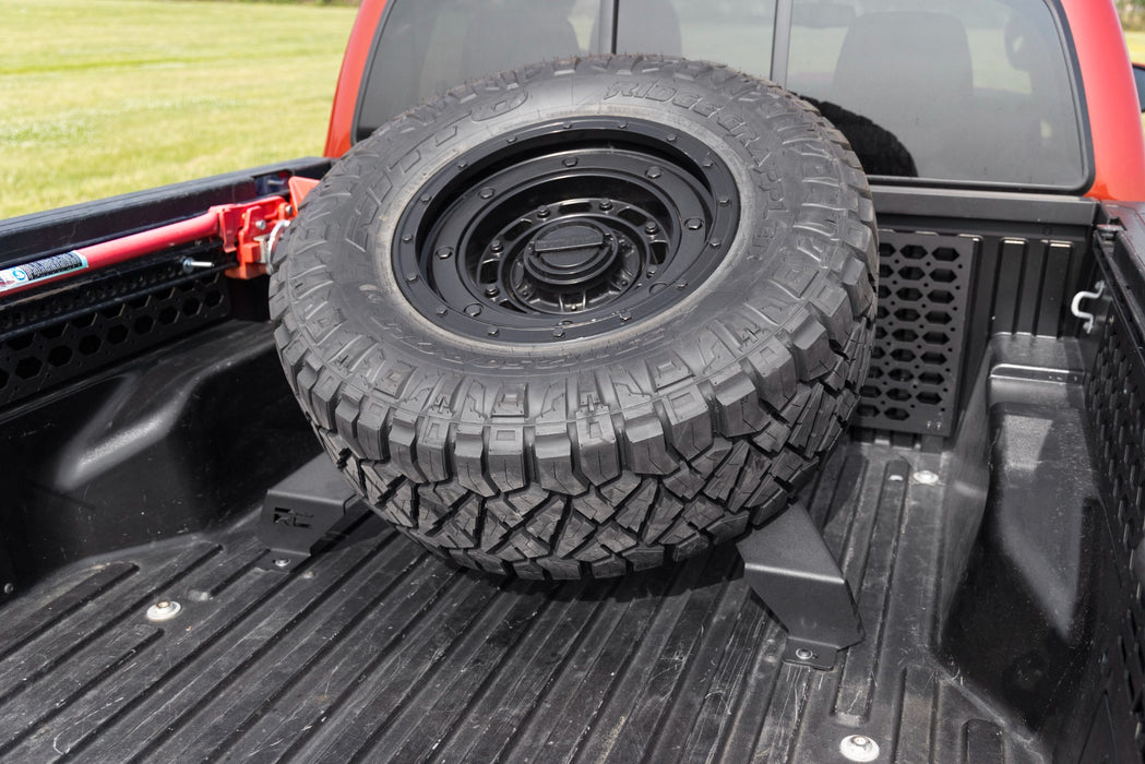 Rough Country Bed Mount Spare Tire Carrier Toyota Tacoma 2WD/4WD (2016-2023)