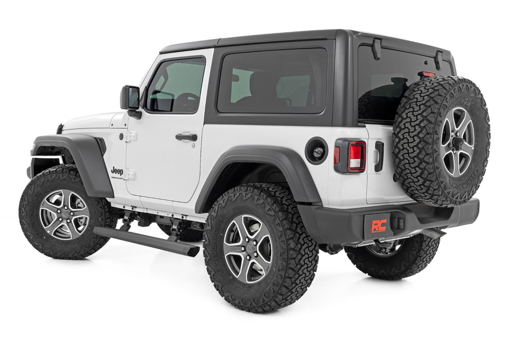 Rough Country Power Running Boards Lighted 2 Door Jeep Wrangler Jl (18-23) PSR61030