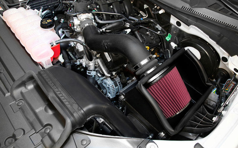 K&N 63-2596 Aircharger Intake Kit for FORD F150 V6-3.5L F/I,2015