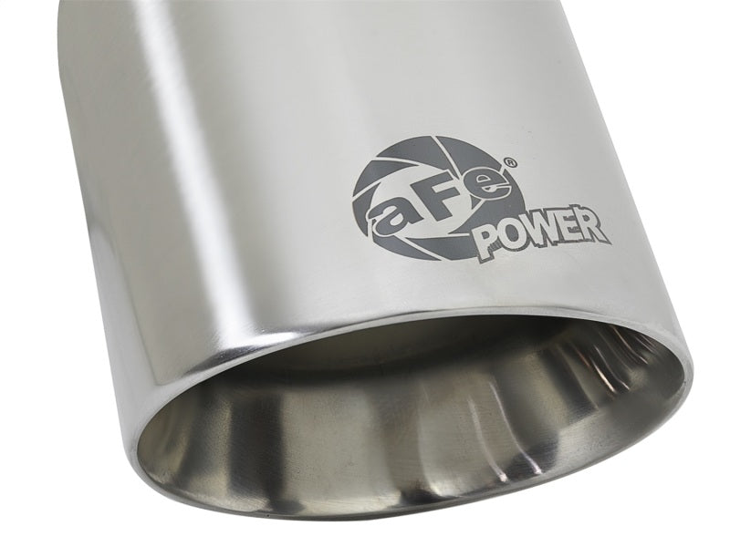 aFe MACH Force-Xp Universal 304 SS Single-Wall Clamp-On Exhaust Tip Polished 49T25354-P07