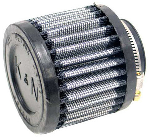 K&N Vent Air Filter/ Breather: High Performance, Premium, Washable, Replacement Engine Filter: Flange Diameter: 1.5 In, Filter Height: 2.5 In, Flange Length: 0.625 In, Shape: Breather, 62-1450