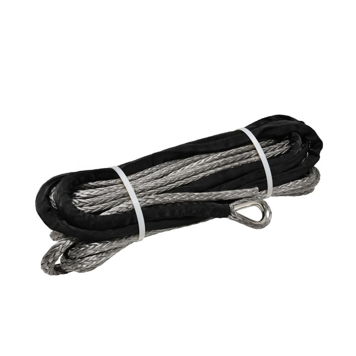 Superwinch Winch Rope 3/8 In Od 80 Ft Long Synthetic Gray Each 90-24595