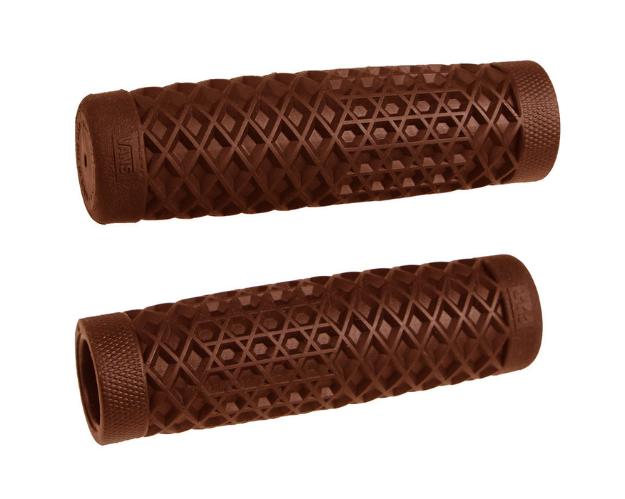 ODI Vans Cult Street Motorcycle Hand Grips - Brown / 1