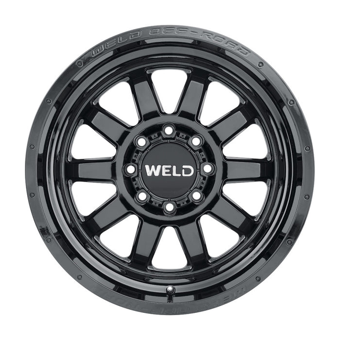 Weld Off-Road W168 20X9 Stealth 8X180 ET00 BS5.00 Gloss Black 124.3 W16809018500