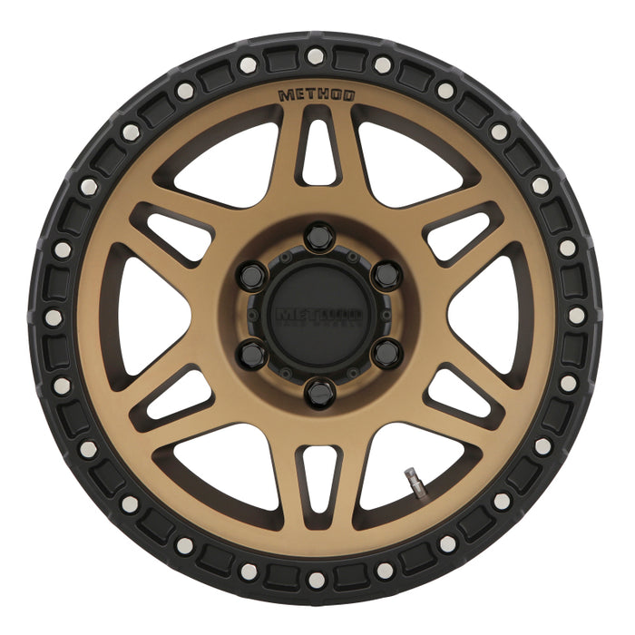 (1) Method Race Wheel MR312 17x8.5 6x120 67mm Bronze MR31278562900