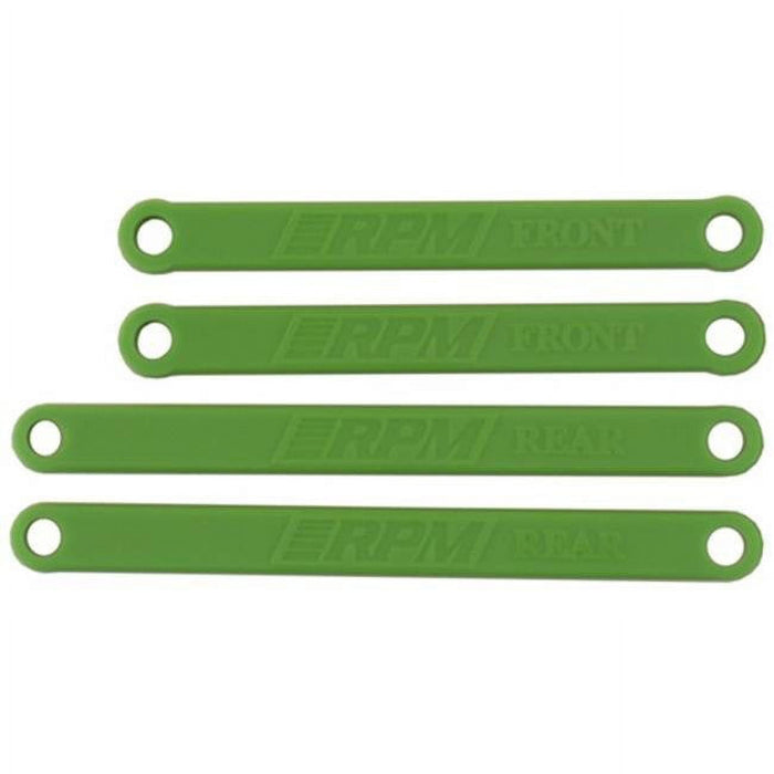 RPM RPM81264 Heavy-Duty Camber Links for Traxxas Electric Rustler and Stampede - Green