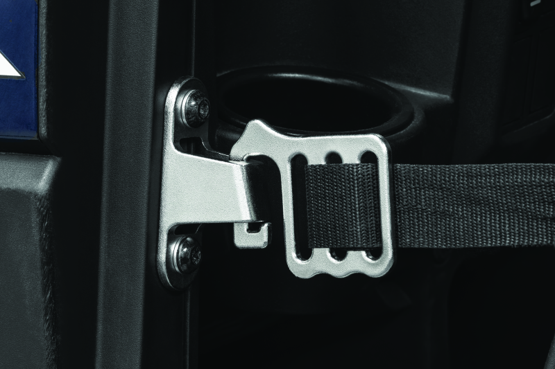 Kuryakyn Replacement Buckle: 2018-2020 Ranger 1000 Models With Stock Net-Style Doors, Silver 6619