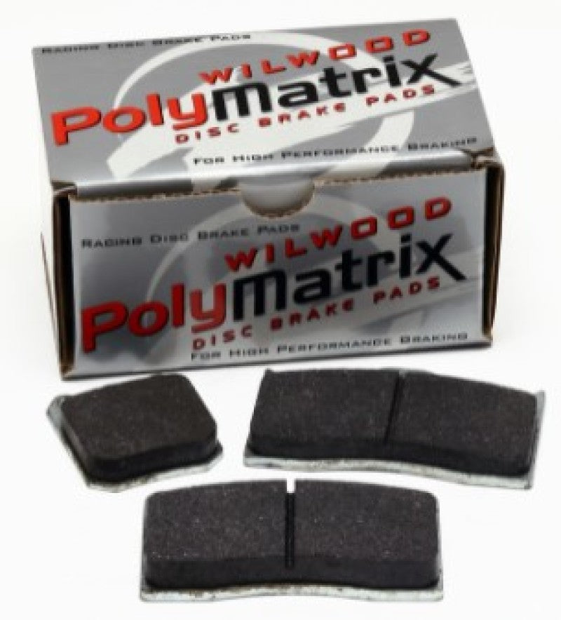 Wilwood PolyMatrix Pad Set 6617 E W6A /W4A AERO 4/6 (.670in Thk) 15E-12604K