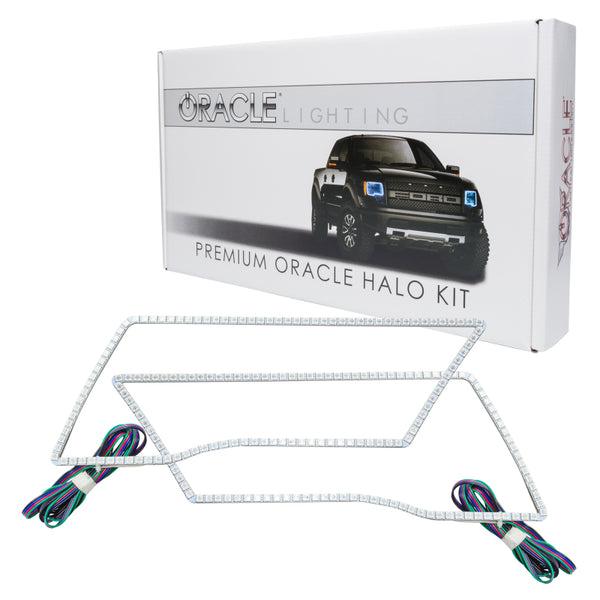 Oracle Compatible with Dodge Ram Sport 09-18 LED Headlight Halo Kit ColorSHIFT w/ 2.0 Controller SEE WARRANTY 2250-333