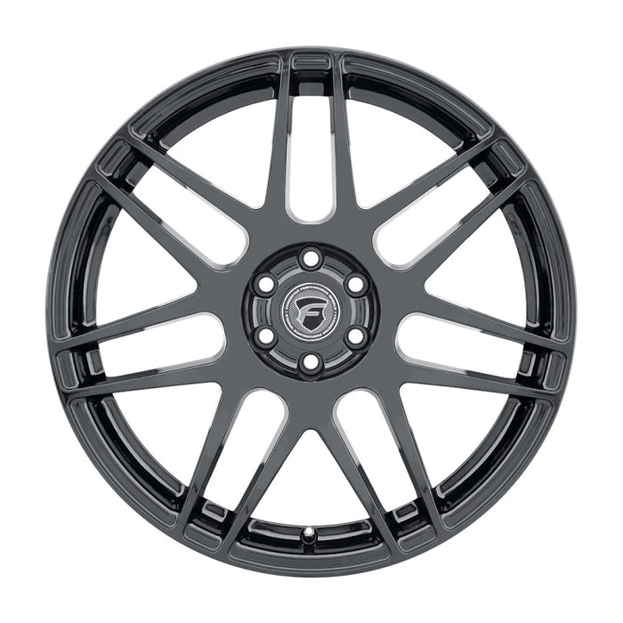 Forgestar F14 18x9 / 5x114.3 BP / ET35 / 6.4in BS Gloss Black Wheel F15189065P35