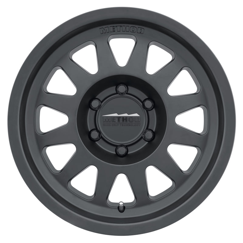 Method MR704 17x8.5 0mm Offset 6x5.5 106.25mm CB Matte Black Wheel MR70478560500