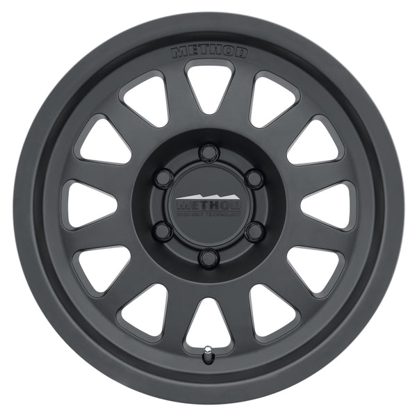 Method MR704 17x8.5 0mm Offset 8x170 130.81mm CB Matte Black Wheel MR70478587500