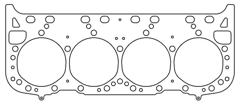 Cometic 92-96 GM LT1 Small Block 4.040 inch Bore .070 inch MLS-5 Headgasket (w/Valve Pockets) C5645-070