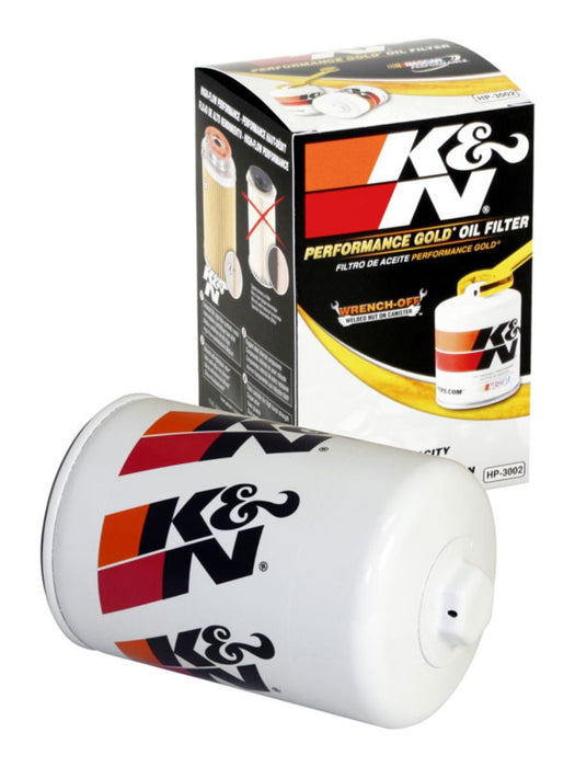 K&N Premium Oil Filter: Designed to Protect your Engine: Fits Select CHEVROLET/GMC/PONTIAC/HUMMER Vehicle Models (See Product Description for Full List of Compatible Vehicles), HP-3002